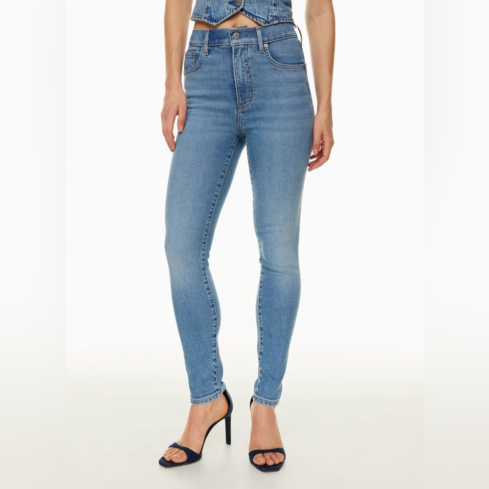 Aritzia Denim Forum Lola High Rise Skinny Jeans (30L)